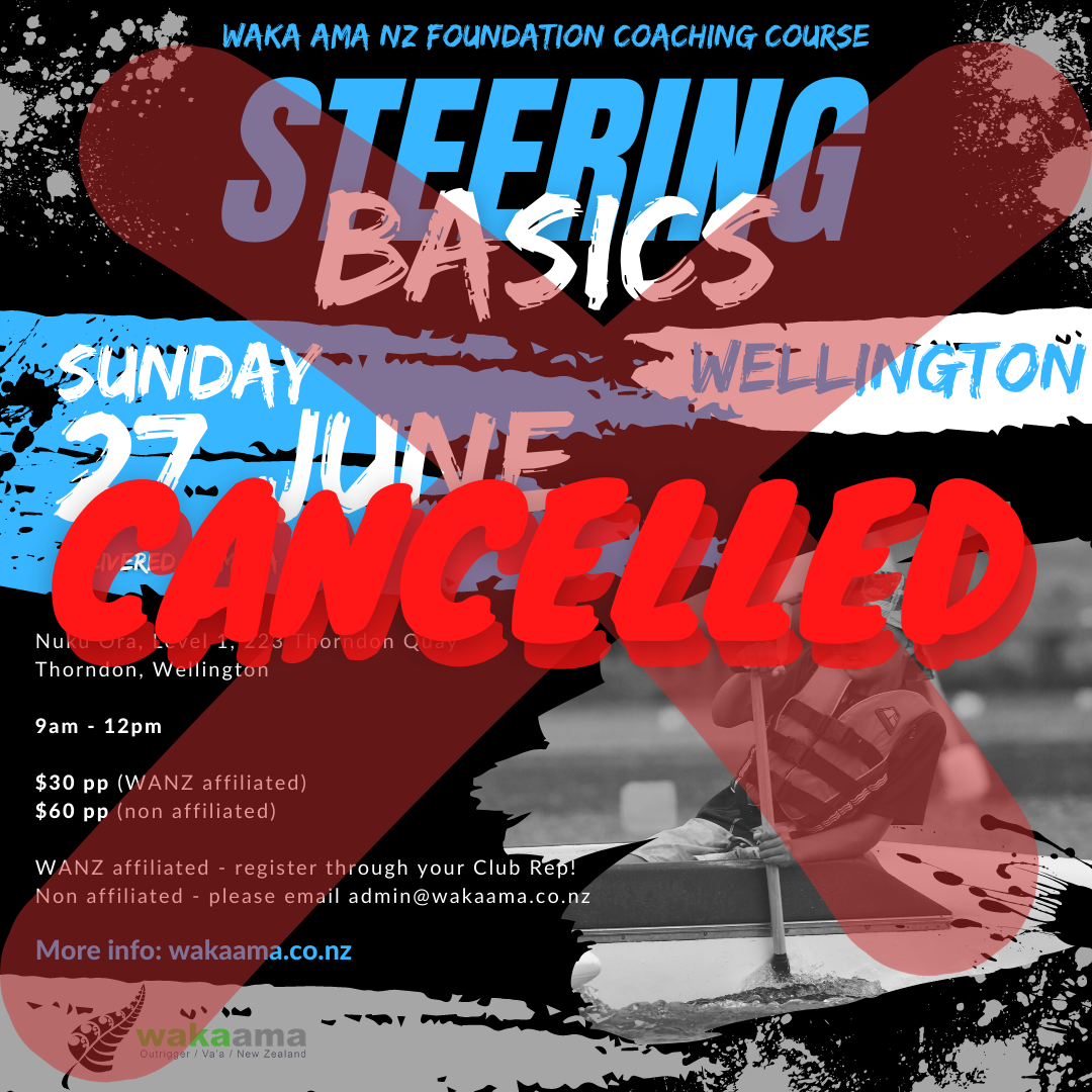CANCELLED - Coaching Course Wellington 27 June